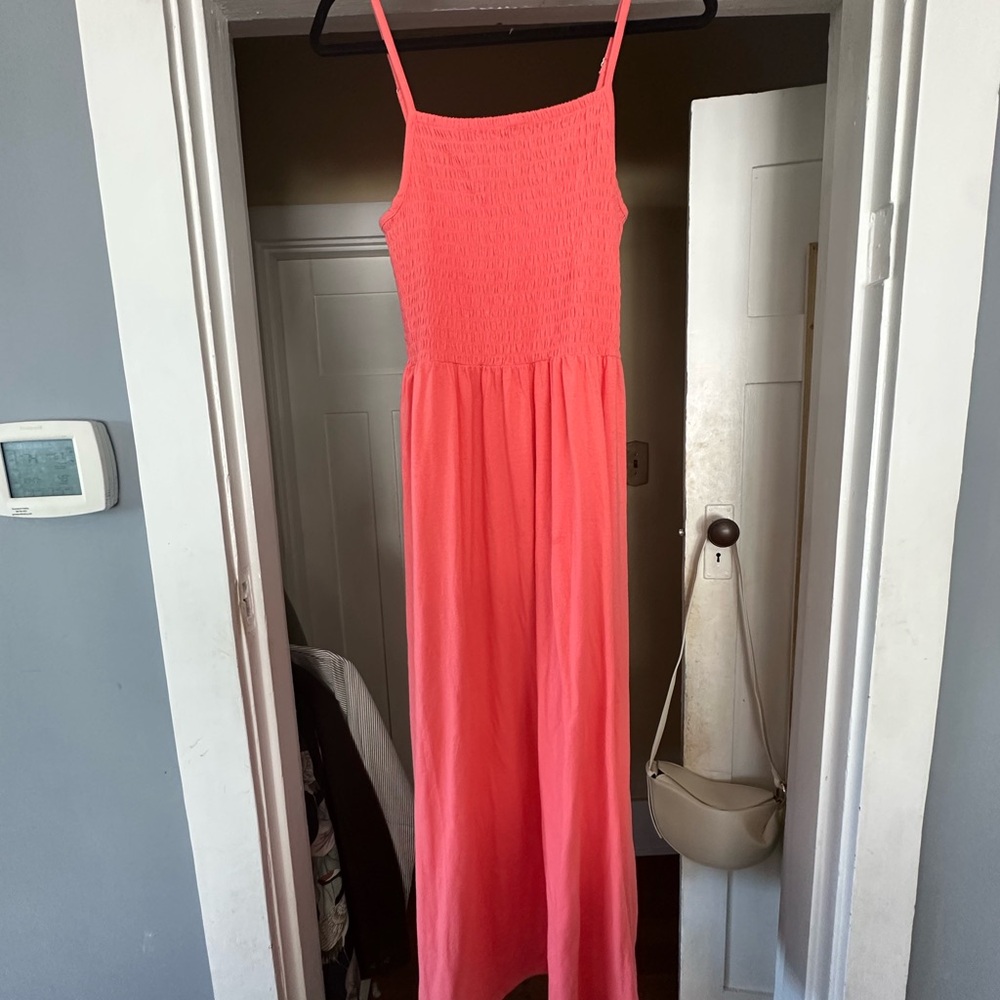 Gap Coral Maxi Dress